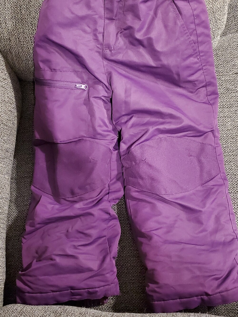 Girls Purple Swiss Tech Snowpants